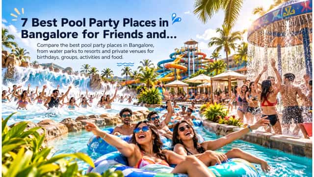 7 Best Pool Party Places in Bangalore for Friends and Groups