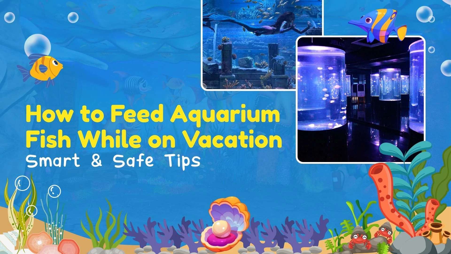 How to Feed Aquarium Fish While on Vacation: Smart & Safe Tips
