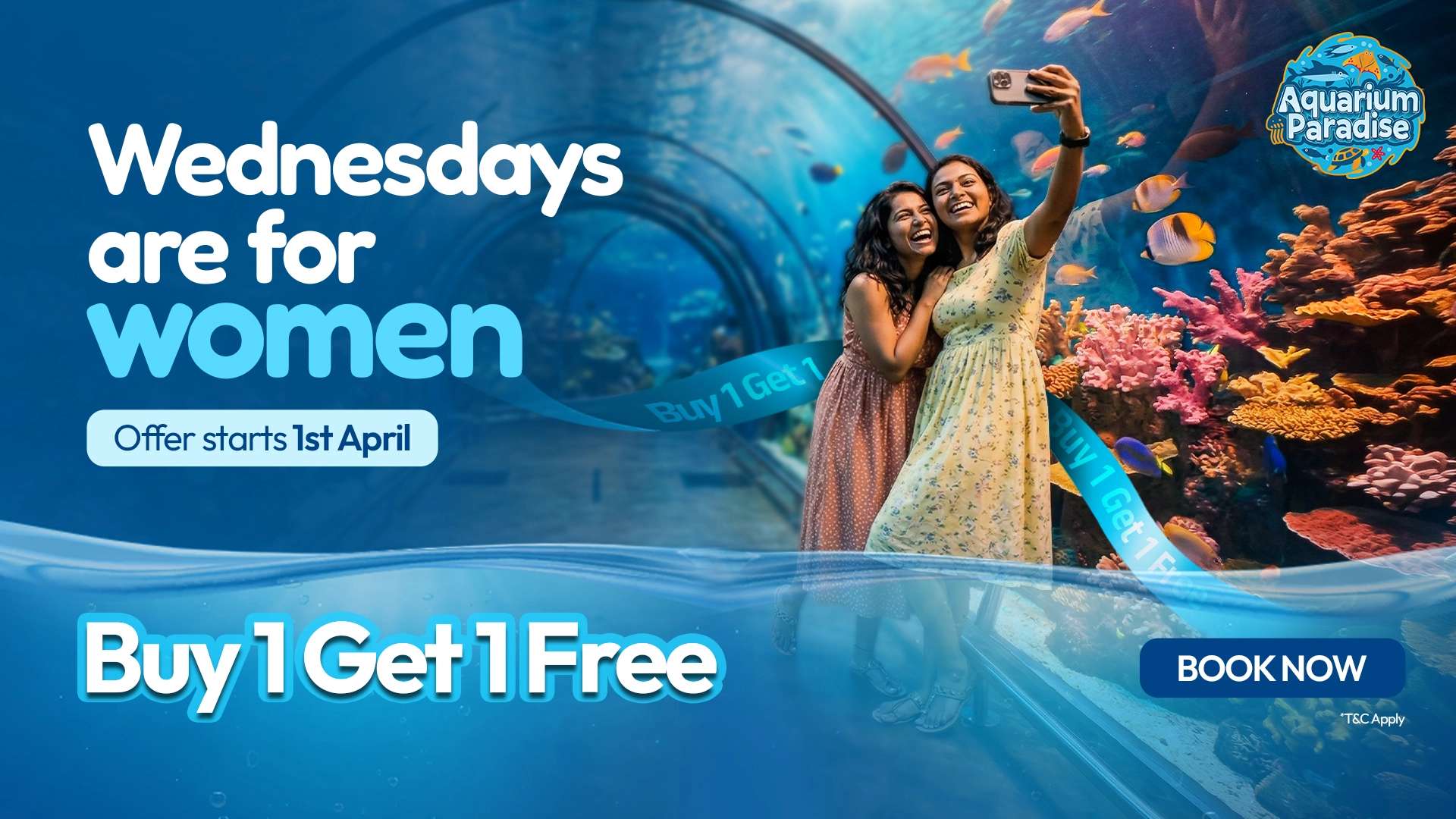 Fun Wednesday – Buy 1 Get 1 Free Offer for Women