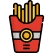 French fries icon