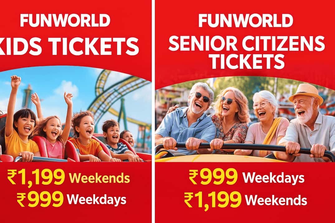 Senior Citizen Ticket - Fun World Bengaluru