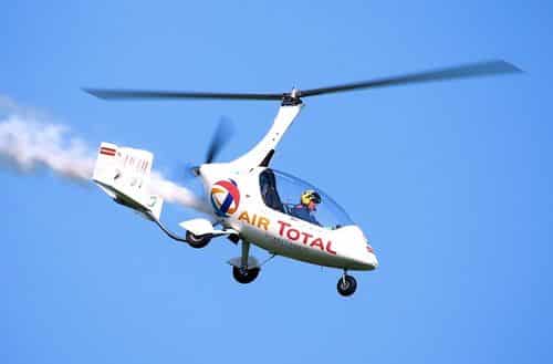 Flying in a Gyrocopter