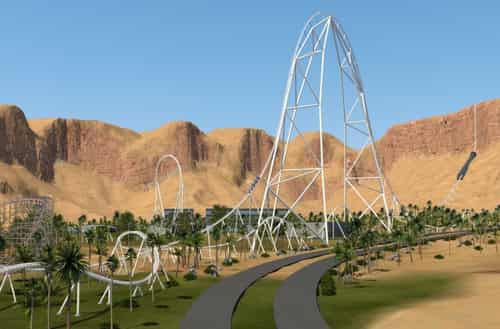 Falcon’s Flight, Saudi Arabia