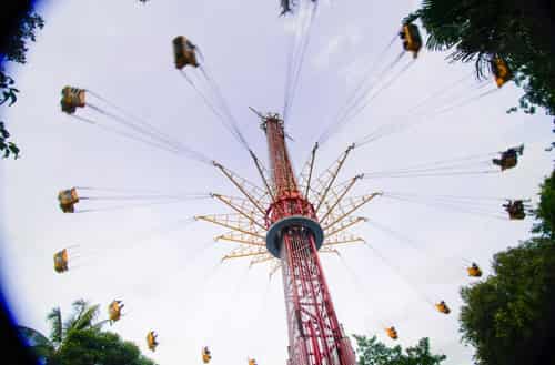 High Tower Ride (Vertical Lift + Controlled Descent)
