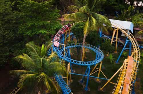 Ride a Mega Roller Coaster