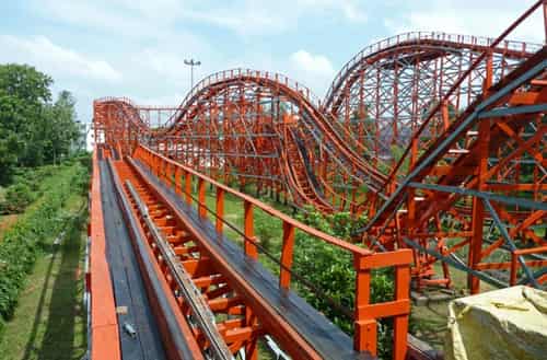 Cyclone: Nicco Park, Kolkata