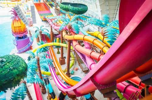 Thrillagascar & Jungle Jammer – DreamWorks Water Park, USA